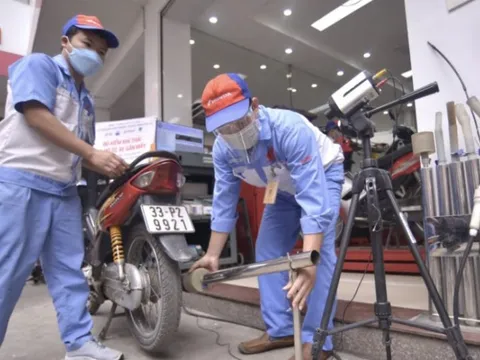 Gần 3.000 cơ sở đảm bảo triển khai kiểm định khí thải xe máy từ 1/1/2025