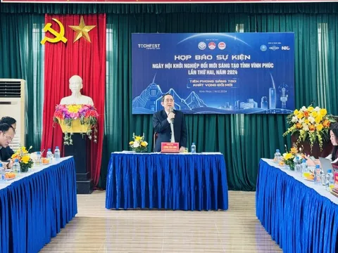 Đưa Vĩnh Phúc trở thành điểm sáng trong bản đồ khởi nghiệp sáng tạo quốc gia