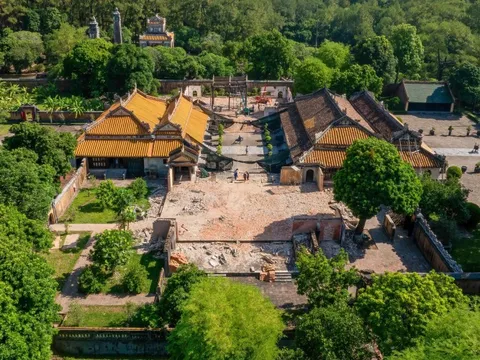 Bảo đảm yếu tố gốc khi triển khai tu bổ, phục hồi di tích lăng Vua Tự Đức