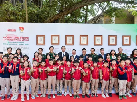 Ấn tượng không gian tôn vinh những chiến công hiển hách và các danh tướng của Quân đội