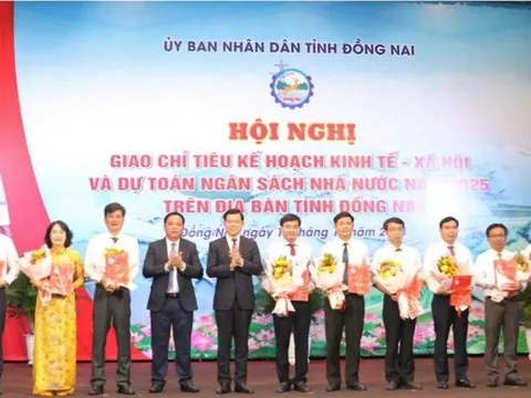 Đồng Nai: Phấn đấu hoàn thành chỉ tiêu tăng trưởng GRDP 10% trong năm 2025