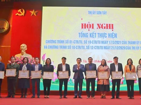 Sơn Tây xây dựng Đảng bộ và hệ thống chính trị trong sạch, vững mạnh