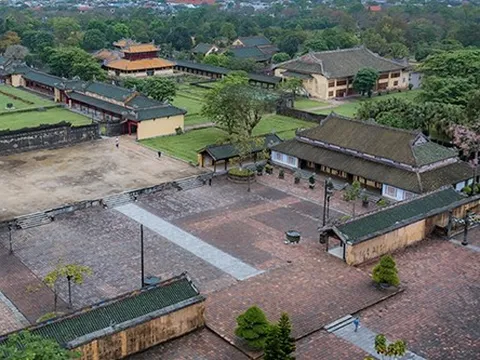 Tu bổ, phục hồi di tích điện Cần Chánh - nơi vua làm việc hằng ngày