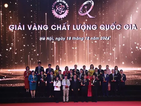 Vinh danh 133 doanh nghiệp đoạt Giải thưởng Chất lượng Quốc gia