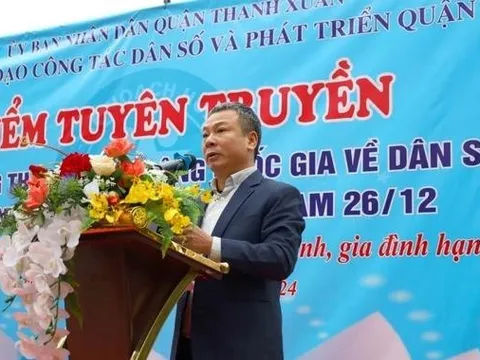 Quận Thanh Xuân tuyên truyền hưởng ứng Tháng hành động quốc gia về dân số