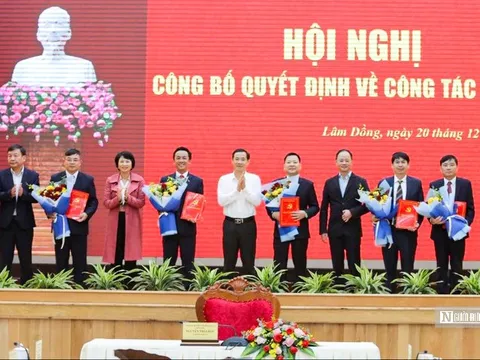 Lâm Đồng: Sau sáp nhập, 3 Chủ tịch huyện được bổ nhiệm làm Phó Giám đốc Sở