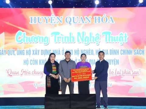 Huyện vùng cao tổ chức đêm văn nghệ quyên góp hơn 3 tỷ đồng xây nhà cho hộ nghèo