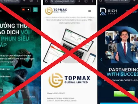 Cảnh báo tham gia đầu tư ngoại hối qua 3 sàn lừa đảo “RichSmart, Topmax, GFS”