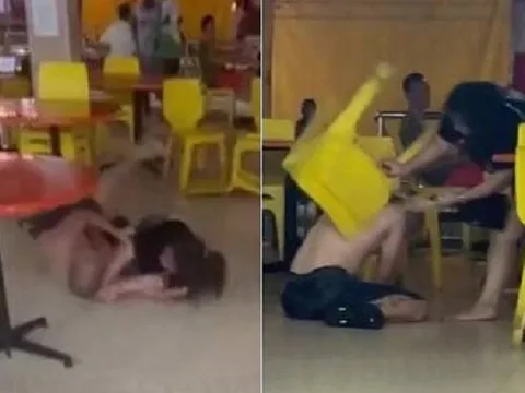 Mời bia bất thành, người phụ nữ lao vào ẩu đả với người đàn ông
