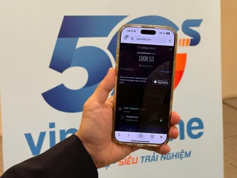 Vinaphone chính thức phủ sóng 5G trên cả nước