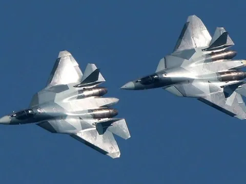 Lực lượng Hàng không Vũ trụ Nga nhận thêm máy bay hiện đại Su-57 và Su-34NVO