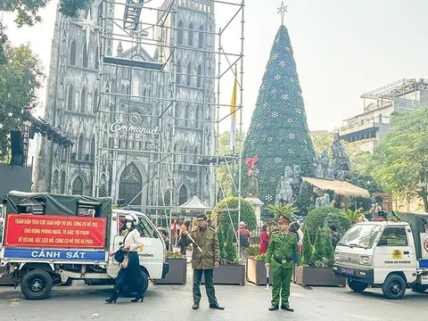 An ninh, trật tự được bảo đảm trong đêm Giáng sinh