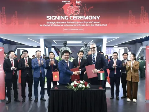Viettel High Tech ký kết hợp đồng triệu đô cung cấp 5G tại Trung Đông