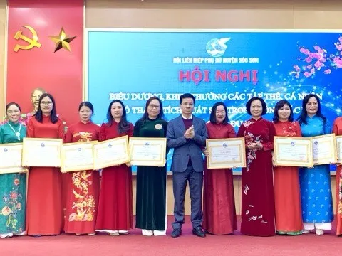 Phụ nữ Sóc Sơn góp phần xây dựng quê hương thêm giàu đẹp