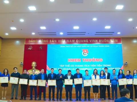 Đoàn Thanh niên cơ quan Trung ương Hội Luật gia Việt Nam đạt danh hiệu Đơn vị tiên tiến