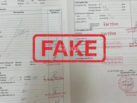 Tạm giữ hình sự nhóm đối tượng cung cấp giấy khám sức khoẻ giả