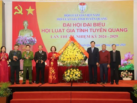 Hội Luật gia tỉnh Tuyên Quang tổ chức thành công Đại hội đại biểu lần thứ VI