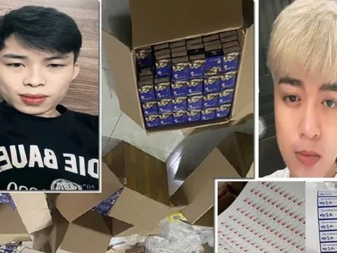 Bắt 2 thanh niên sản xuất, buôn bán hàng nghìn lọ thực phẩm chức năng giả