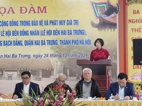 Bảo vệ phát huy giá trị di sản văn hóa phi vật thể lễ hội Đền Đồng Nhân