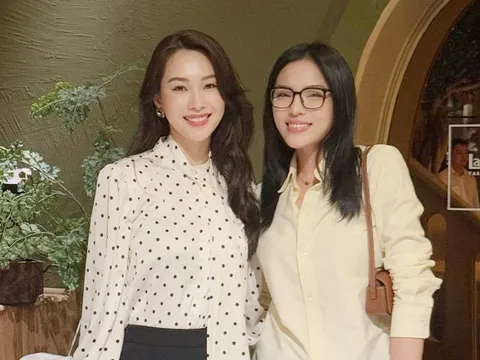 Nhan sắc của Miss Universe Vietnam bên "thần tiên tỷ tỷ" khi hội ngộ chung một khung hình