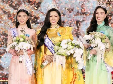 Người đẹp Cần Thơ Nguyễn Ngọc Kiều Duy đăng quang Hoa hậu Quốc gia Việt Nam 2024