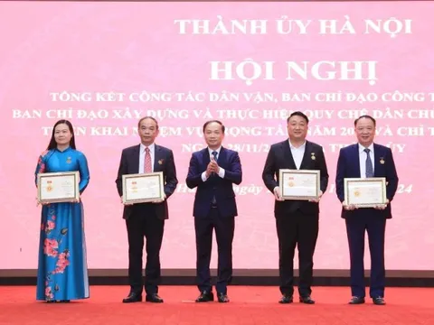Công tác dân vận tiếp tục là “điểm sáng nổi bật” của Hà Nội