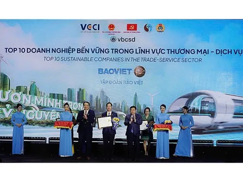 Bảo Việt - Doanh nghiệp Việt 3 năm liên tiếp được công nhận đánh giá xếp hạng doanh nghiệp bền vững