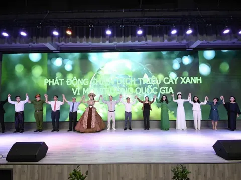 Phát động chiến dịch triệu cây xanh vì môi trường quốc gia