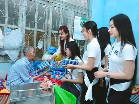 “Kết nối trái tim - Trao quà yêu thương” cùng các thí sinh Hoa Hậu Biển Việt Nam 2024