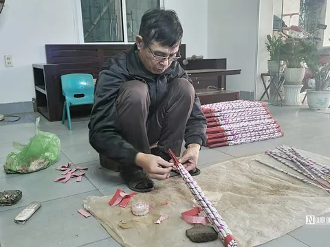 Hải Phòng: Nghề làm hương bài ở Kiền Bái tất bật vào vụ Tết