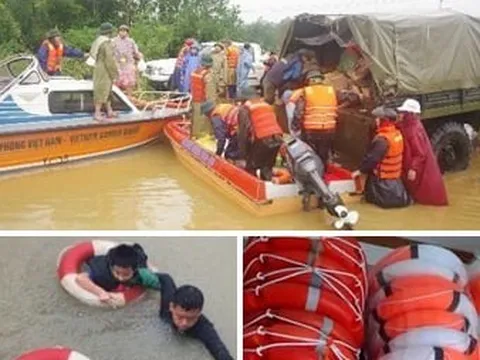 Xuất cấp trang thiết bị, hóa chất khử khuẩn hỗ trợ khắc phục hậu quả bão lũ