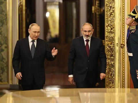 Armenia lần đầu kiểm soát khu vực biên giới với Iran khi lính biên phòng Nga rút đi