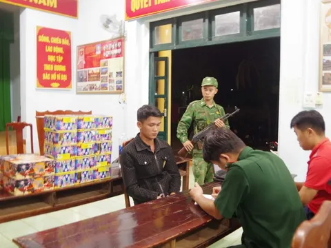 Bình Phước: Bắt quả tang đối tượng vận chuyển pháo lậu