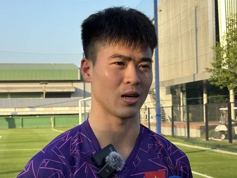 Duy Mạnh tiết lộ lời căn dặn của HLV Kim Sang-sik với tuyển Việt Nam