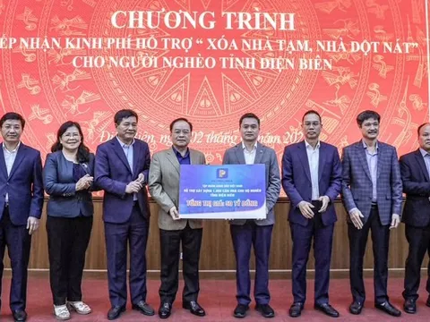 Petrolimex hỗ trợ tỉnh Điện Biên 50 tỷ đồng xóa nhà tạm, nhà dột nát