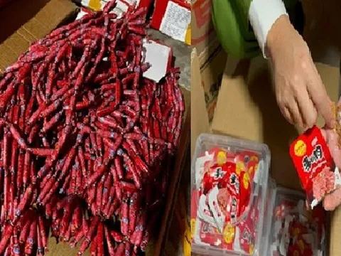Phát hiện 14 tấn hàng hóa không rõ nguồn gốc xuất xứ