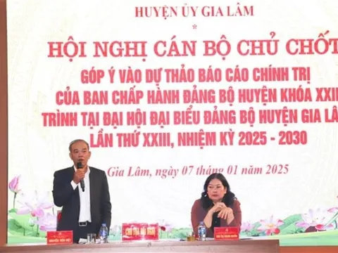 Phát triển huyện Gia Lâm thành quận “Văn hiến - Văn minh - Hiện đại”