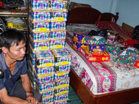 Phát hiện, thu giữ 222kg pháo tại Tp.Bảo Lộc