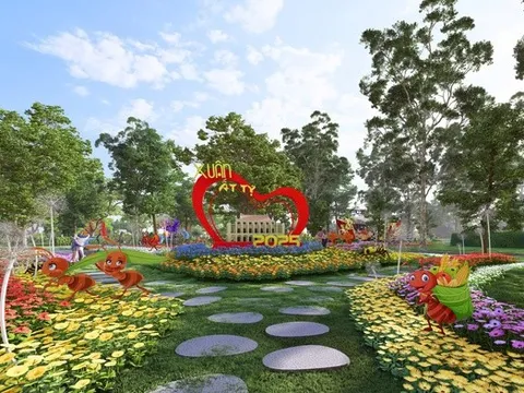 Điểm độc đáo và mới lạ, lần đầu tiên có tại Hội hoa xuân Tp.HCM năm 2025