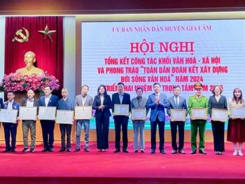 Huyện Gia Lâm: Phong trào “Toàn dân đoàn kết xây dựng đời sống văn hóa” tiếp tục được triển khai sâu rộng