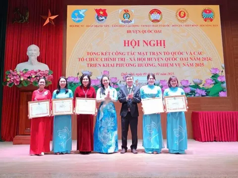 Huyện Quốc Oai: Triển khai các nhiệm vụ có trọng tâm, trọng điểm đạt nhiều kết quả tích cực