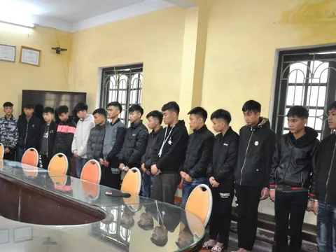 Hải Dương: Khởi tố 16 đối tượng gây rối trật tự công cộng