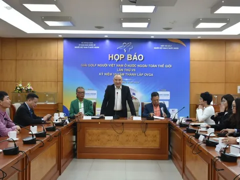 Gần 100 golf thủ tham gia Giải Golf người Việt Nam ở nước ngoài lần thứ VII