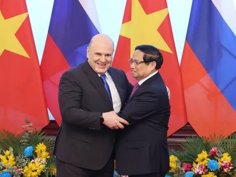Thủ tướng Phạm Minh Chính hội đàm cùng Thủ tướng Nga