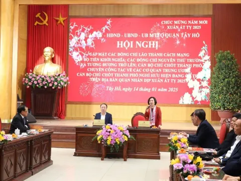 Quận Tây Hồ đang có những đổi mới thực chất và bước tiến vững chắc