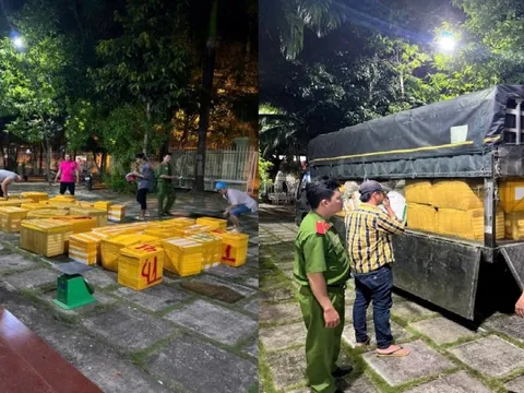 Kiên Giang: Bắt quả tang hơn 1 tấn tôm bơm tạp chất đang đi tiêu thụ