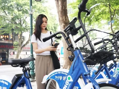 Hà Nội gia hạn thời gian thí điểm dịch vụ xe đạp đô thị