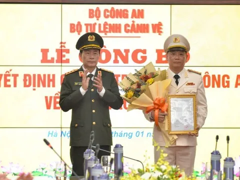 Đại tá Phạm Thanh Hùng nhận nhiệm vụ Tư lệnh Bộ Tư lệnh Cảnh vệ