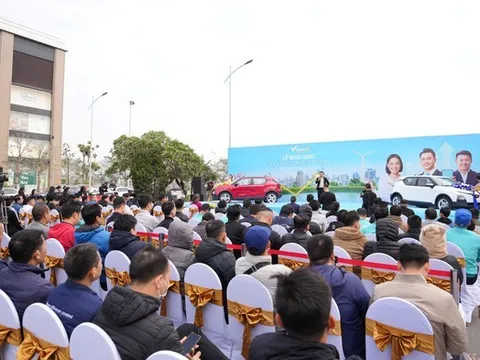 Xanh SM Platform bàn giao 88 ô tô điện VinFast cho đối tác tài xế cá nhân