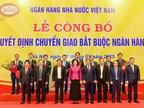 Chuyển giao bắt buộc thêm 2 ngân hàng thương mại